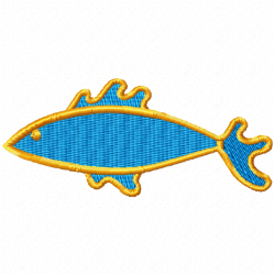 Fishes Embroidery Design 5 Fishes Embroidery Design 5